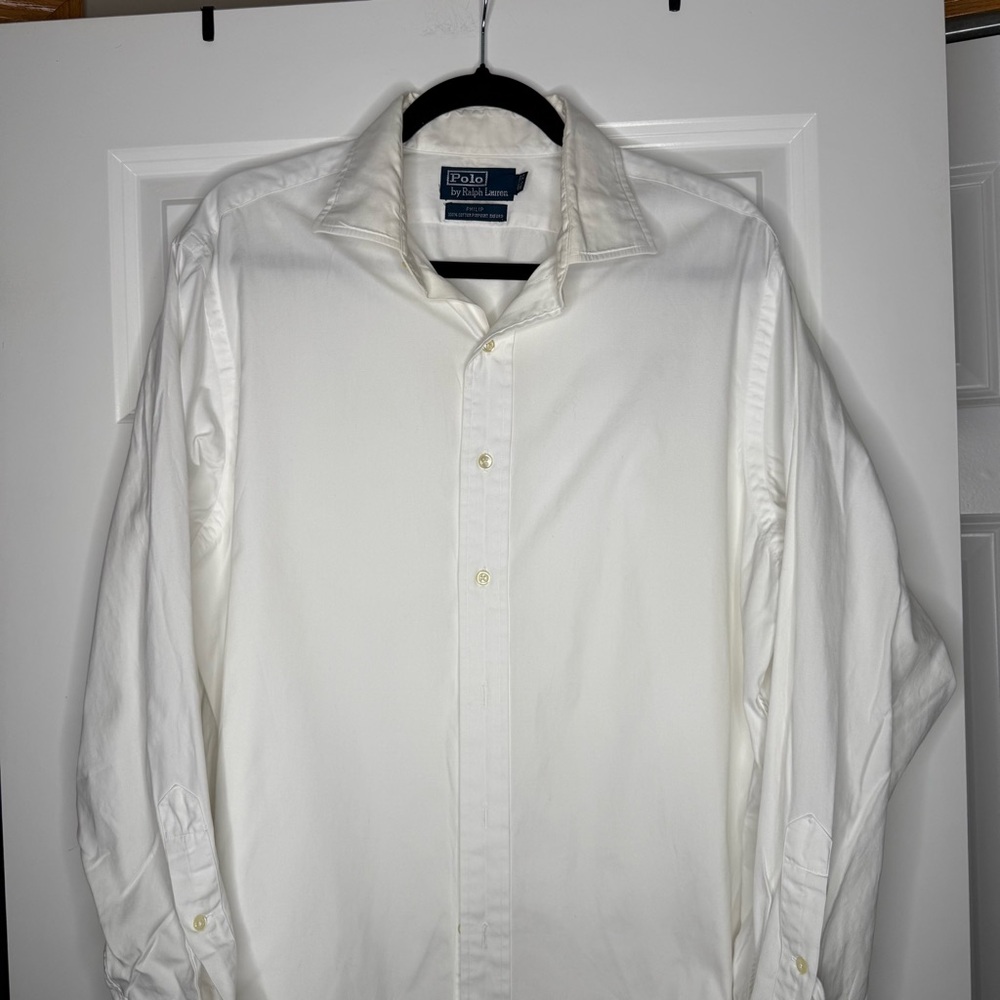Polo by Ralph Lauren Men's Classic White Dress Shirt